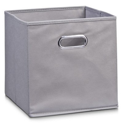 Panier cube rangement tissu ZELLER PRESENT