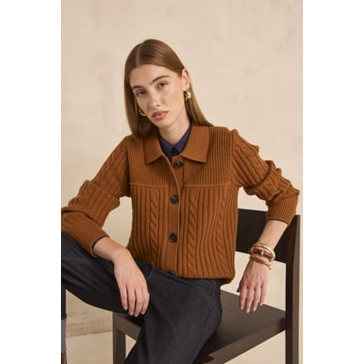 Gilet à manches longues en laine ARTUS Maison 123