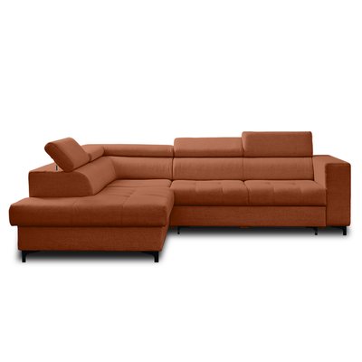 Canapé d'Angle Convertible en Tissu 5 places - OLINDA LISA DESIGN