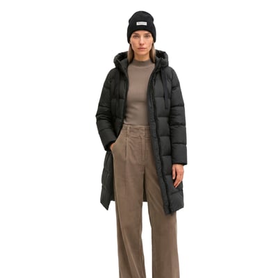 Manteau matelassé en duvet à capuche, coupe régulière avec une surface hydrofuge MARC O'POLO