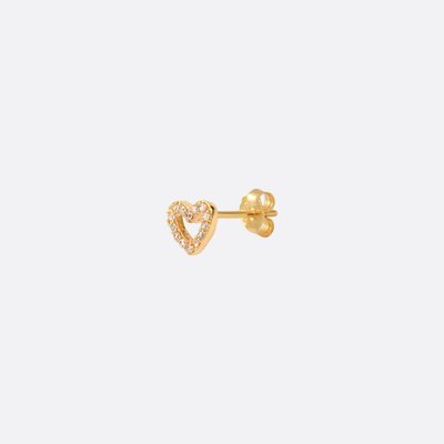Boucles d'oreilles à l'unité Doré  MINA CAROLINE NAJMAN