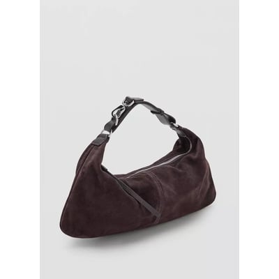 Sac porté épaule cuir MANGO