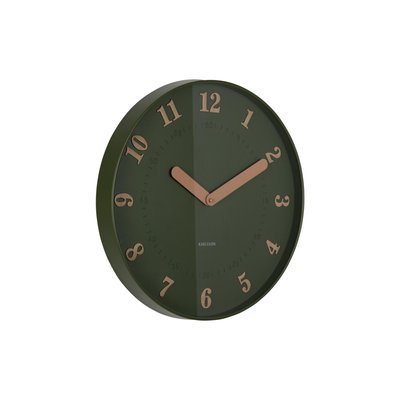 Horloge pendule grise - Karlsson Hollande - table clock unbalance pendulum