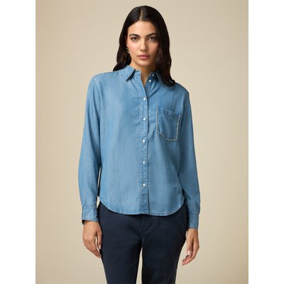 Chemise en jean clair femme 2025