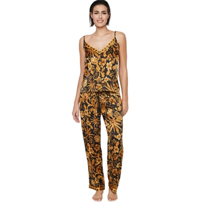 Pyjama pantalon caraco débardeur P117 ACANTHUS SELMARK