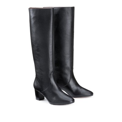 Stiefel Henriette aus genarbtem Leder ANONYMOUS COPENHAGEN
