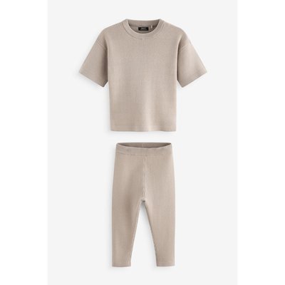 T-Shirt en maille et legging, ensemble NEXT