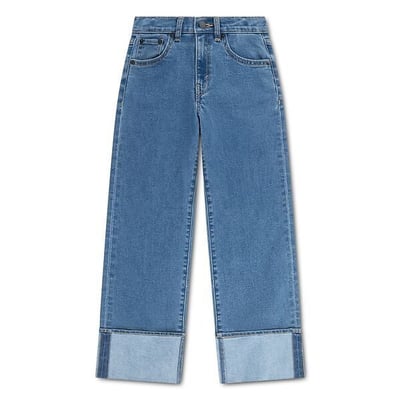 Jean wide leg avec revers bas de jambe LEVI'S KIDS