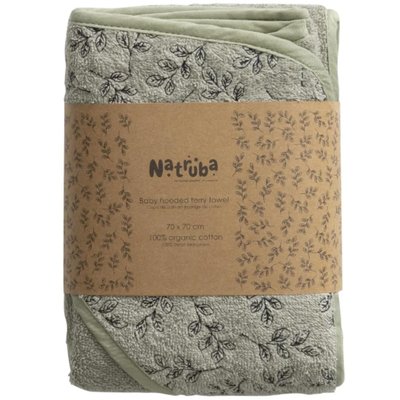 Cape de bain en coton bio NATRUBA