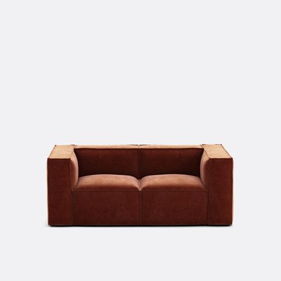 Modulabile 2 posti, velluto a coste vintage Seven LA REDOUTE INTERIEURS