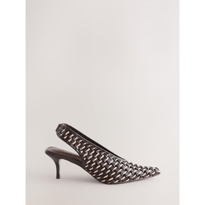 Chaussures à talons tressées bride arrière NEXT