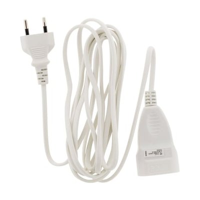 Prolongateur Ho3vvh2f 2x0.75 Mm² Blanc 3m ZENITECH
