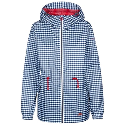 Imperméable à capuche ajustable motif/style à carreaux NIGGLE TRESPASS