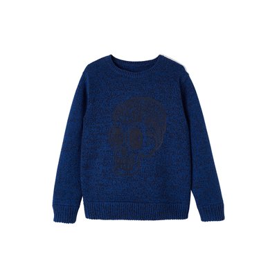 Pull maille moulinée animation devant VERTBAUDET