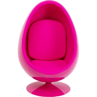 Fauteuil pivotant en fibre de verre, EYE BALL KARE DESIGN