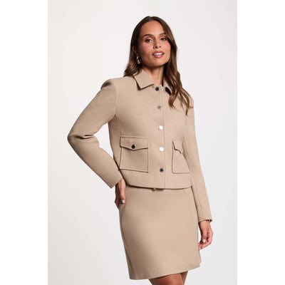 Veste courte sans manches MORGAN