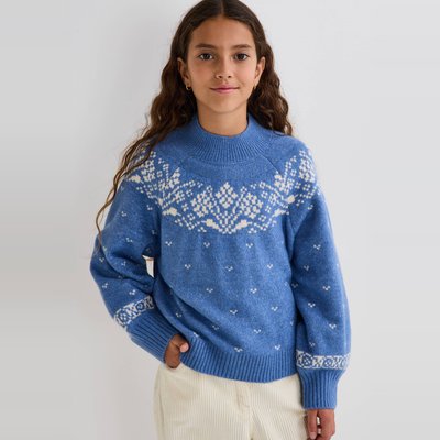 Pull à motifs jacquard MONOPRIX