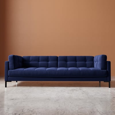 Landau Easy Velvet 2/3/4 Seater Sofa SWOON