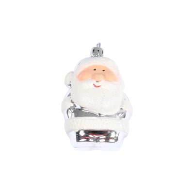 Suspension Pere noel argent EDEN