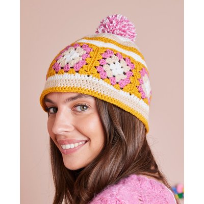 Kit Crochet Granny Bonnet à croquer PINGOUIN