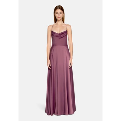 Robe de soirée à encolure bénitier VERA MONT