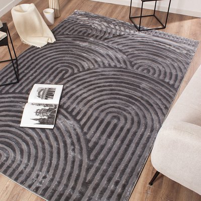 Tapis de salon aux motifs arqués BIANCA NAZAR RUGS