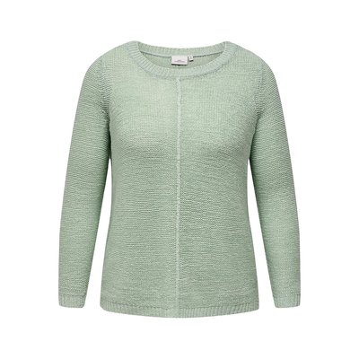Trui in fijn tricot met ronde hals ONLY CARMAKOMA
