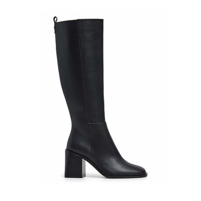 Bottes En Cuir À Talon Moyen PEPE JEANS