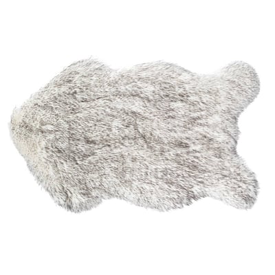 Tapis effet peau de mouton 60X90cm FEERIC LIGHTS & CHRISTMAS