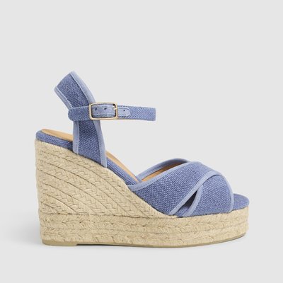 Espadrilles Blaudell mit Keilsohle, Canvas CASTANER