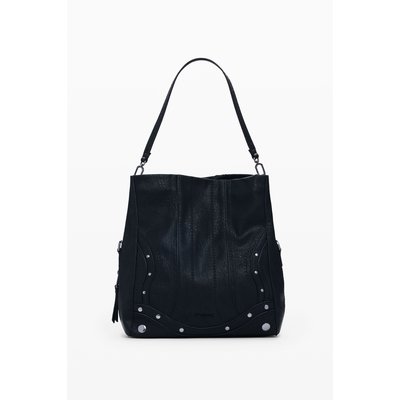 Sac moyen brodé avec clous DESIGUAL
