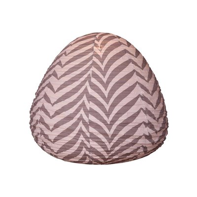 Lampe poire 70cm à poser ou suspendre Zebra grey Zebra Grey JARDINDECO