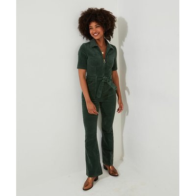Jumpsuit mit Gürtel, Bootcut JOE BROWNS