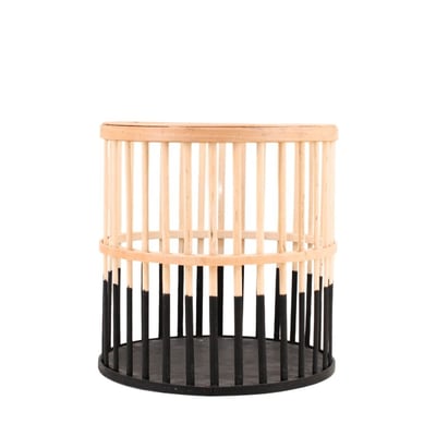 Lanterne ronde en bambou 25cm ORNAMI