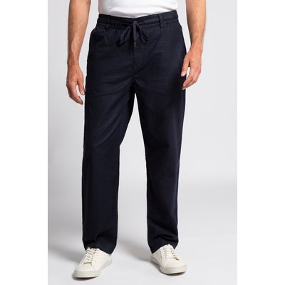 Pantalon en lin mélangé, taille élastique JP1880