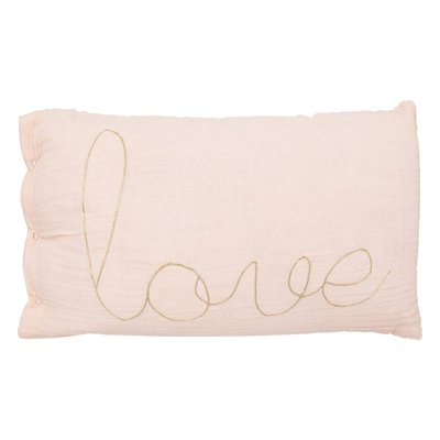 Coussin rectangulaire gaze de coton LILI ATMOSPHERA