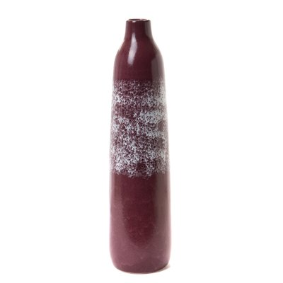 Vase bouteille     prune AMADEUS