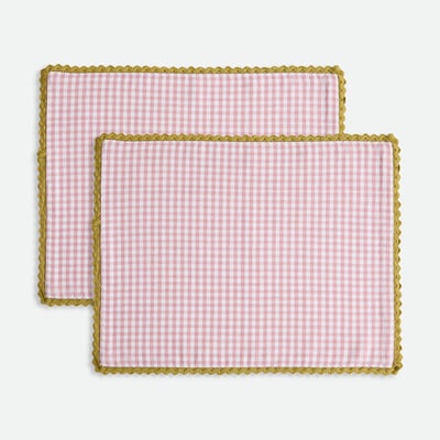 Lot de 2 sets de table coton/lin Trattoria LA REDOUTE INTERIEURS