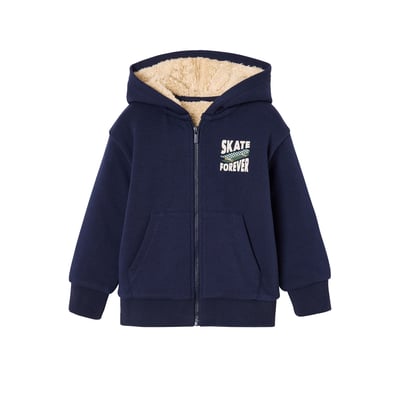 Sweat zippé à capuche VERTBAUDET