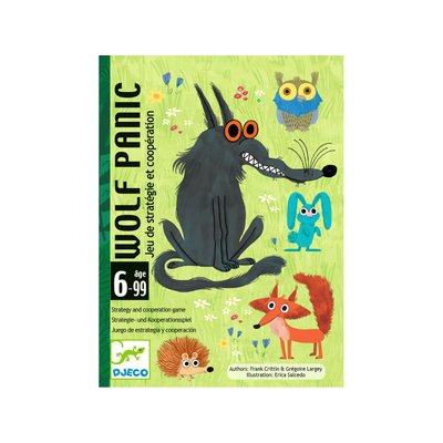 Jeu de cartes WolfPanic DJECO