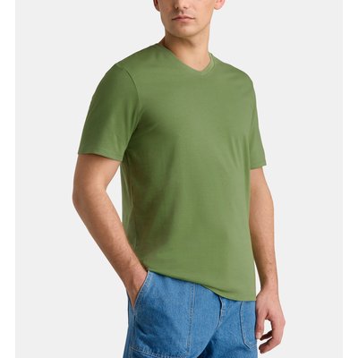 T-shirt Sishev Uni Col V Coton Bio GALERIES LAFAYETTE
