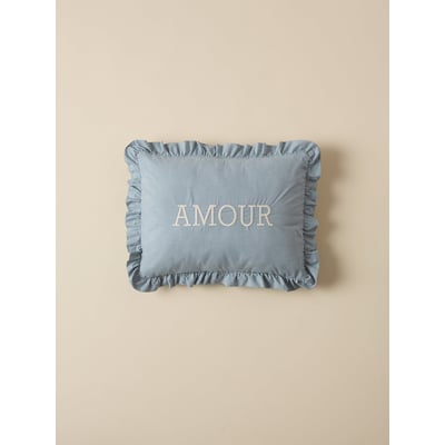 Coussin "Amour" imprimé vichy CYRILLUS