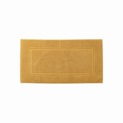 Tapis de bain coton LOLA II CARRE BLANC