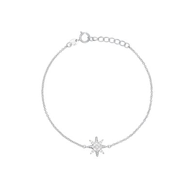 Bracelet en argent 925 et oxyde de zirconium SOLIS