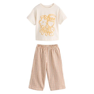 Pantalon large et t-shirt NEXT
