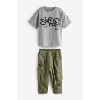 T-shirt et pantalon cargo, ensemble NEXT