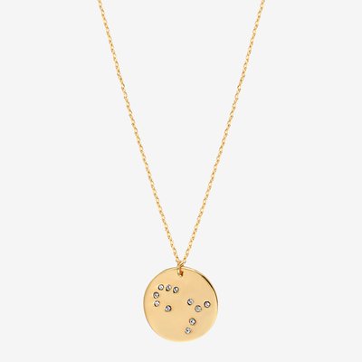 Collier doré à l'or fin GALAXIE - Gémeaux CAROLINE NAJMAN