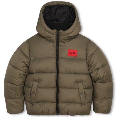 Doudoune déperlante à capuche HUGO KIDSWEAR