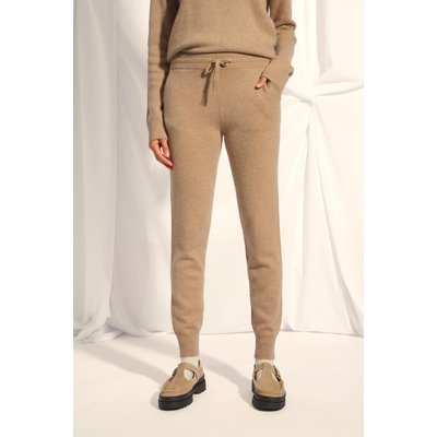 Jogging Camel Chiné Wendy JUST CASHMERE