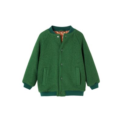 Manteau style teddy en lainage bouclettes VERTBAUDET